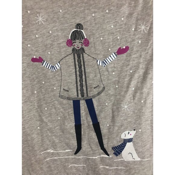 🆕 Crazy 8 Size 10-12 Oatmeal Heather Long Sleeved Tee - Picture 2 of 4